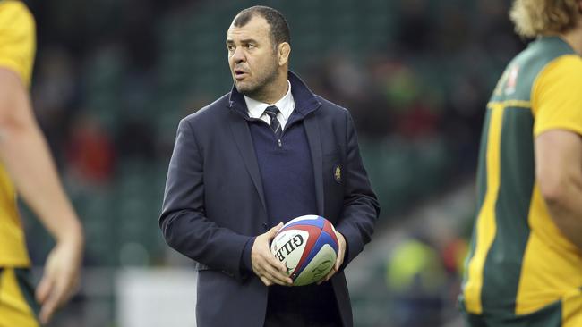 Australia head coach Michael Cheika.