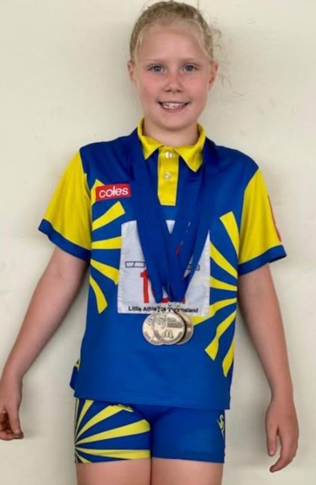 Amber Livingston of Caloundra Little Athletics have been named as some of the Sunshine Coast's future Olympians.