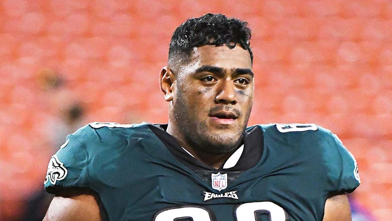 Australian NFL giant Jordan Mailata recalls the brutal moment he was put on  his backside in the US - NZ Herald