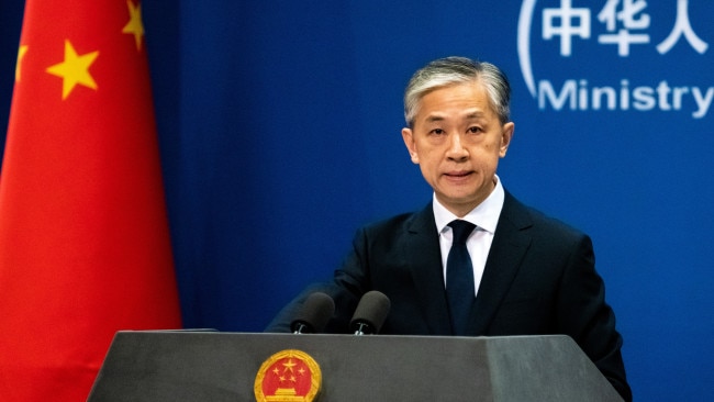 Foreign Ministry spokesperson Wang Wenbin reiterated Australia need to "work with China for sound and steady development" between the two nations. Picture: Artyom IvanovTASS via Getty Images