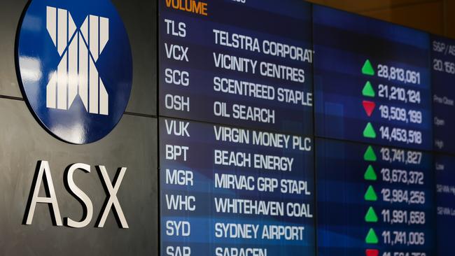 The Stock Exchange in Sydney was affected by a tech glitch today. Picture: Gaye Gerard