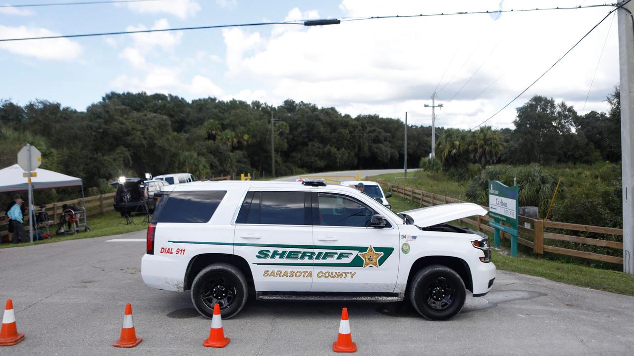 The gruesome discovery of bones was found five weeks after Brian Laundrie disappeared. Picture: Octavio JONES / GETTY IMAGES NORTH AMERICA / AFP.