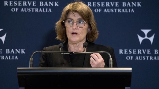 RBa governor Michele Bullock. Picture: Bloomberg