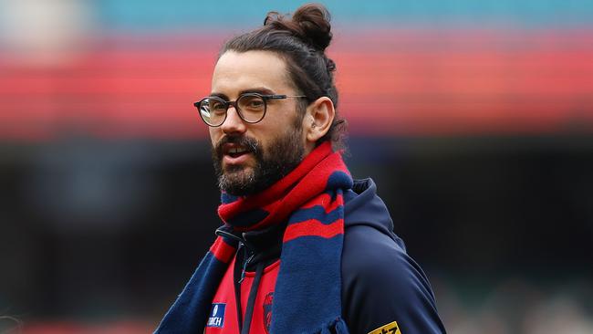 Brodie Grundy will play in the VFL again on Sunday. Picture: Graham Denholm/AFL Photos