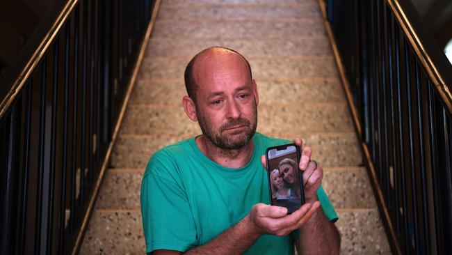 Mick Fairfield came home to find his wife Sheena dead after being allegedly murdered. Picture: (A)manda Parkinson