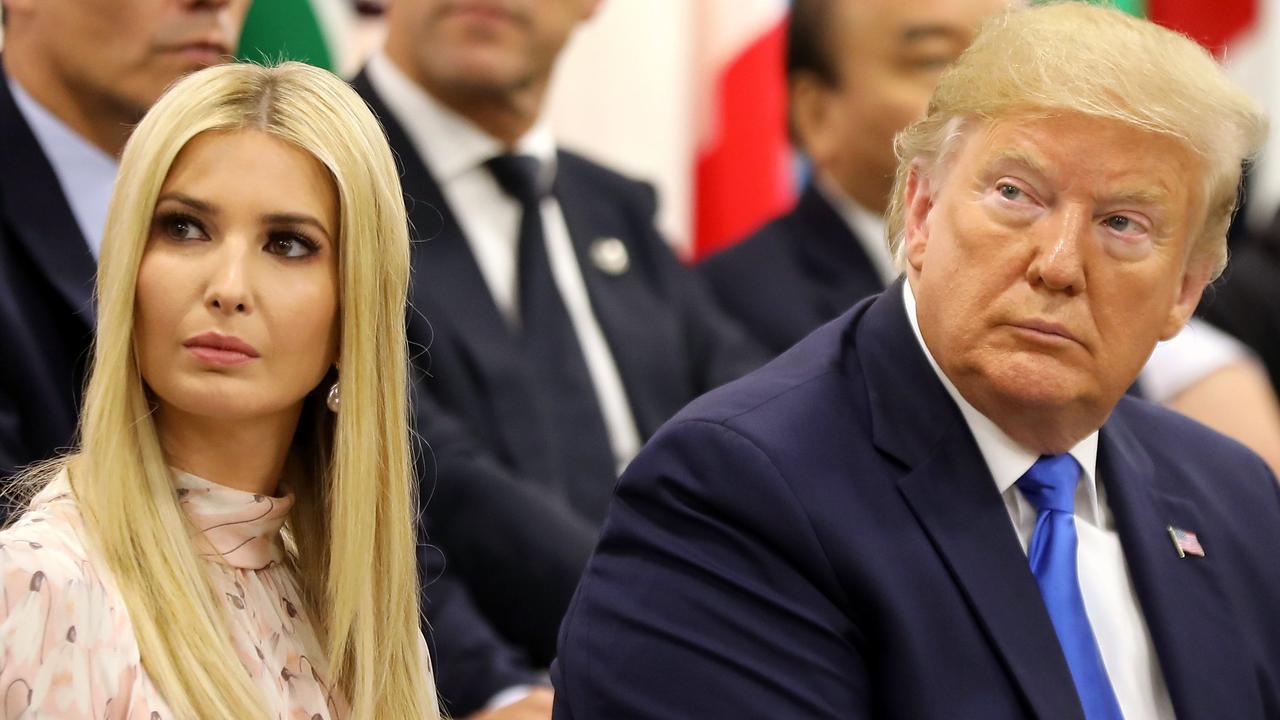 As she settles into life as a private citizen and considers a potential run for office of her own, Ivanka Trump is seeking to distance herself from her father’s tumultuous White House reign. Picture: Dominique Jacovides/Pool/AFP