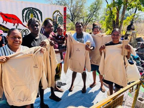 A new opshop is set to open in the remote Northern Territory town of Timber Creek, bringing much-needed clothing and essential supplies to families still recovering from recent floods. Picture: Tanya Egerton / Supplied.