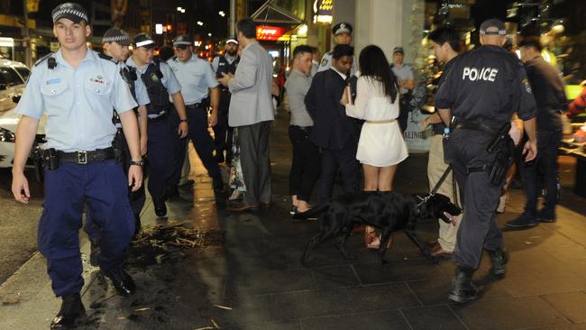Four men were hospitalised after overdosing on GHB at the Ivy nightclub on Sunday night.