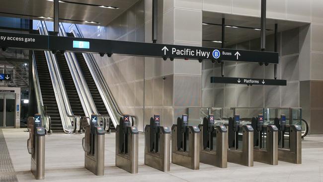 The Sydney Metro will open to passengers after the safety regulator gave the line it’s final approval. Picture: NewsWire / Gaye Gerard