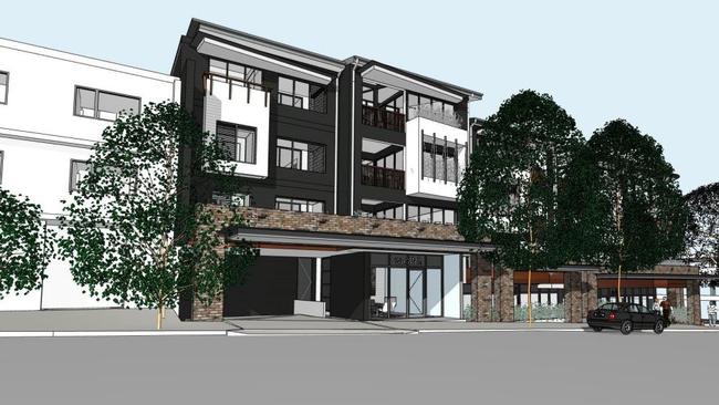 Artist's impression of the Mona Vale development. Picture: Gartner Trovato Architects