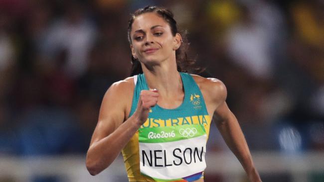 Australia's Ella Nelson has been tipped for big things by Canada’s Andre De Grasse.