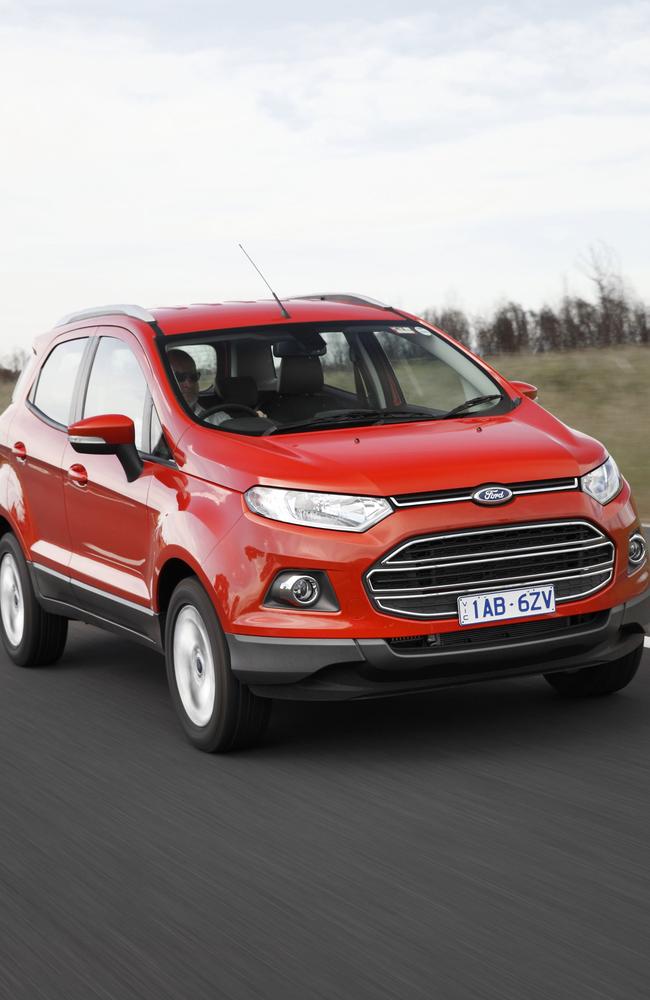 Urban life ...  Ford’s EcoSport is designed for city driving.