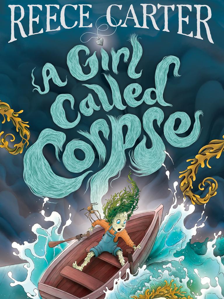 A Girl Called Corpse is Reece Carter’s first book for children, suitable for readers aged 8-12. Picture: supplied/Allen & Unwin