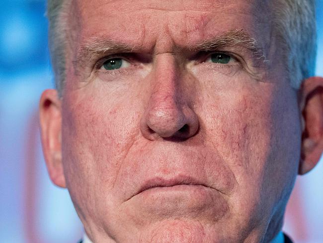 (FILES) In this file photo taken on September 08, 2016 Central Intelligence Agency (CIA) Director John Brennan speaks at the 2016 Intelligence and National Security Summit in Washington, DC, September 8, 2016. - US President Donald Trump on Wednesday, August 15, 2018 revoked security clearance for former CIA Director John Brennan. (Photo by JIM WATSON / AFP)