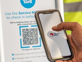 On January 1, the state government will make it mandatory in some industries for businesses to use the Service NSW App to help contact tracers. Picture: Supplied