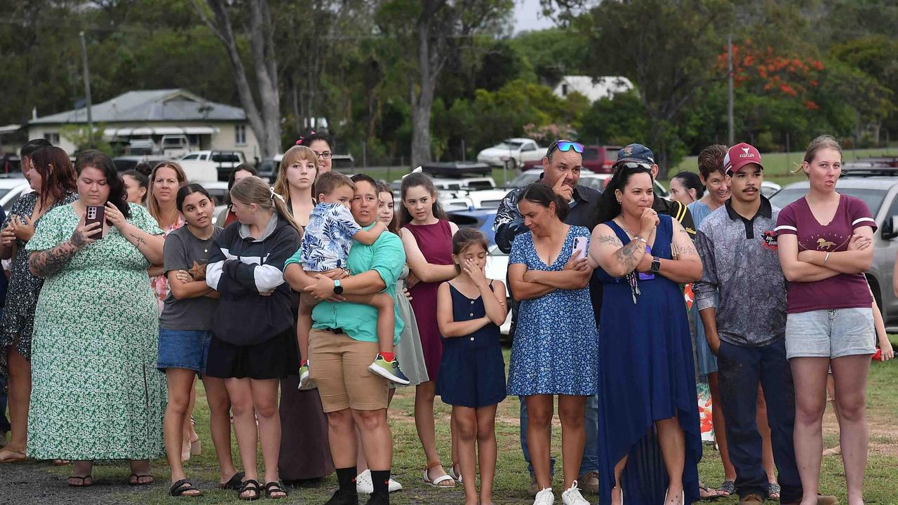 Burnett State High school formals. Picture: Patrick Woods.