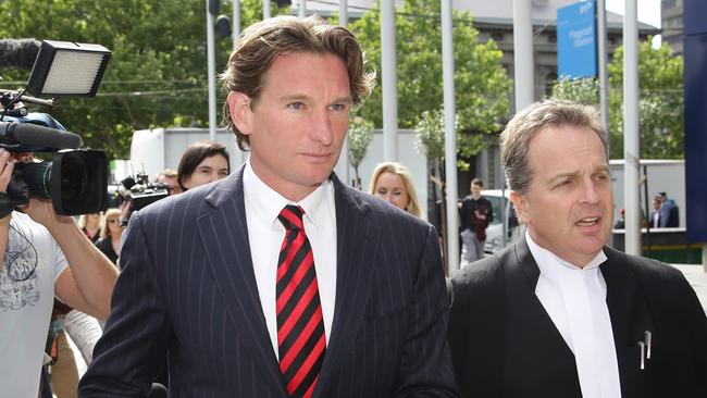 James Hird took his fight against the AFL to Federal Court. Picture: Hamish Blair