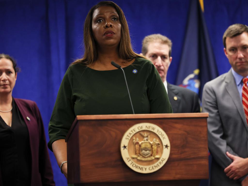 New York Attorney-General Letitia James. Picture: Michael M. Santiago/Getty Images/AFP