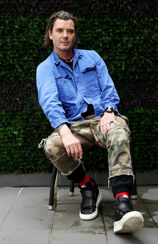 Gavin Rossdale of Bush at The Hard Rock Cafe in Sydney ahead of Under The Southern Stars tour. Picture: Don Arnold/WireImage.