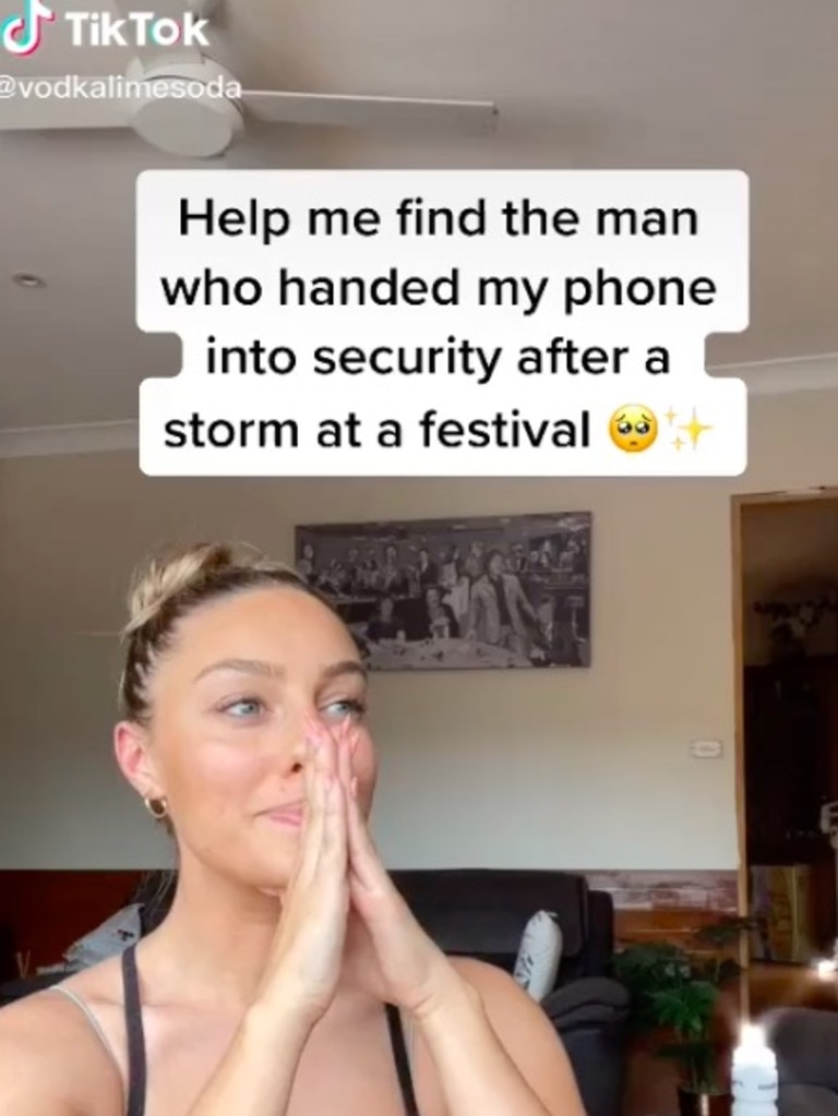 Cherie Jones called on TikTok users to help her find the mystery man.