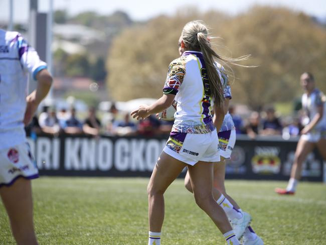 Koori Knockout - Day 4 Girls 17s GF Mindaribba Warriors v Waterloo Storm Monday, 7 October 2024 Hereford St, Bathurst NSW 2795, Australia, Picture Warren Gannon Photography