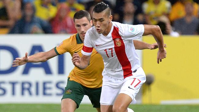 The Socceroos forced their way into the game in the second half.