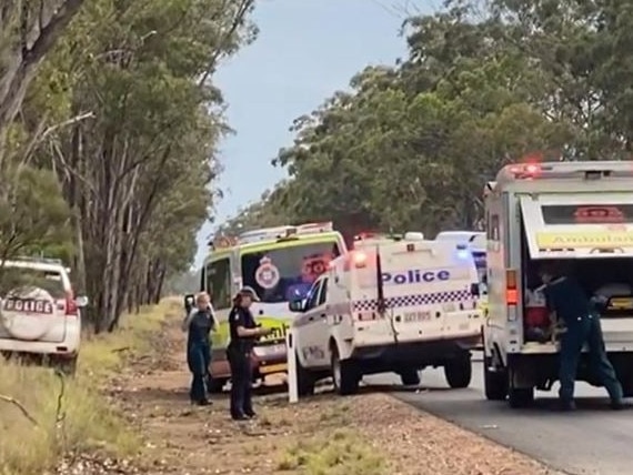 Four police officers attended the property when they shot at. Picture: Harry Clarke/Country Caller