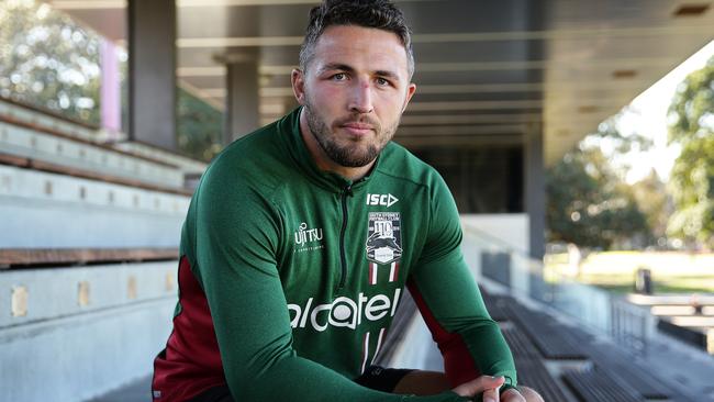 South Sydney superstar Sam Burgess is selling his Little Bay investment unit. Picture: Brett Costello