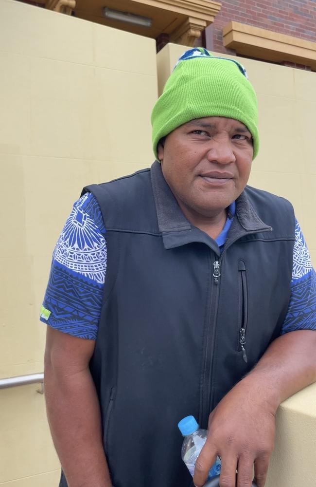 Tanentoa Taureta lost his brother in a tragic accident on the Bruce Highway in Sarina and faced Mackay Magistrates Court on July 5, 2024, charged with driving without due care and attention causing death. Photo: Zoe Devenport