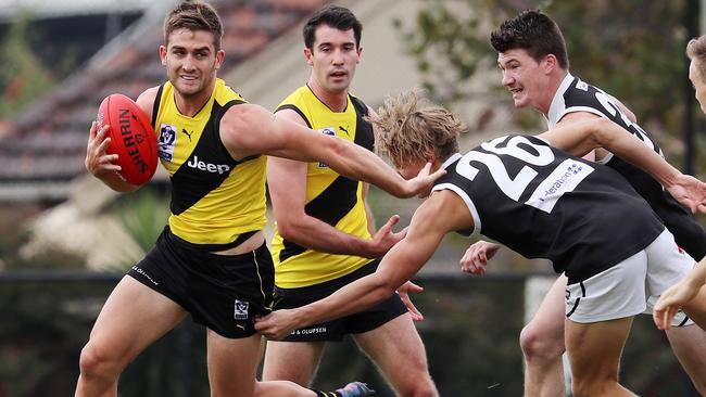 Anthony Miles in action for Richmond’s VFL side.