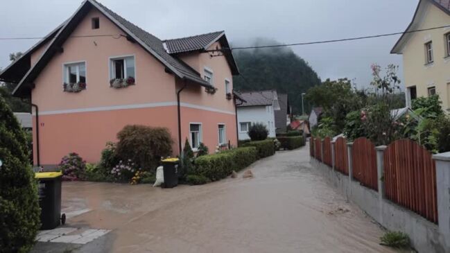 Floods hit Slovenia, forcing evacuations