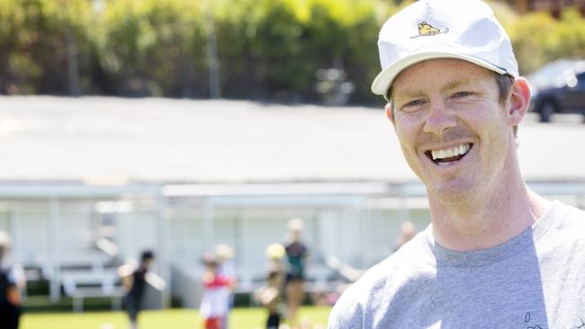 Tasmanian football champion Jack Riewoldt at North Hobart Oval. Picture: Chris Kidd