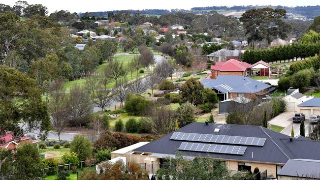 Tens of thousands of people are expected to move to Mt Barker over the coming decades. Picture: Keryn Stevens