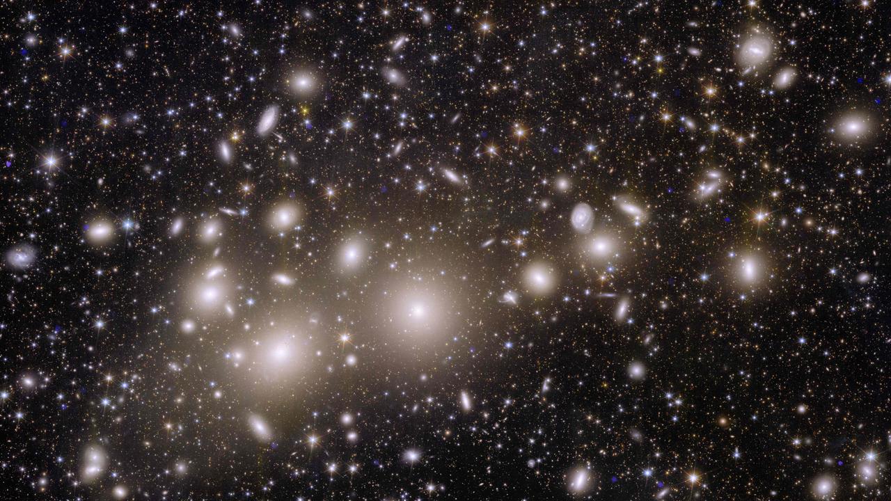 An image of galaxies belonging to the Perseus Cluster. Picture: ESA/Euclid/Euclid Consortium/NASA /AFP