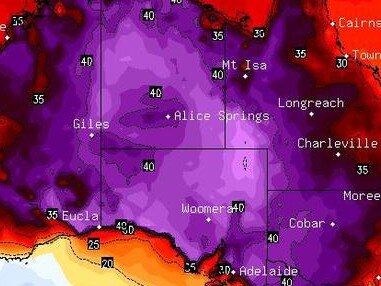 A heatwave in Australia in November 2020. Scientists are predicting the temperature will continue to rise todue global warming.