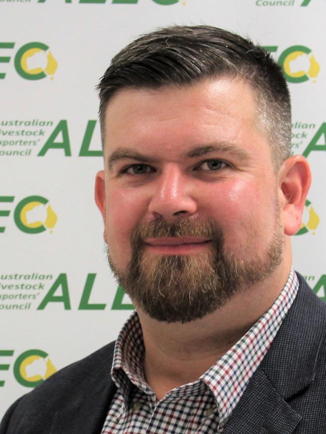 Australian Livestock Exporters' Council chief executive officer Mark Harvey-Sutton.