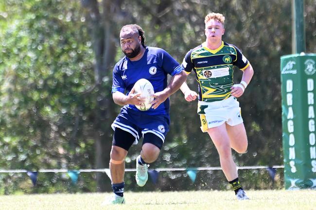 Fiji rugby 7's in Brisbane. Saturday October 6, 2024. Picture, John Gass