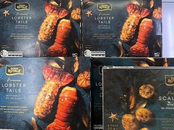 Aldi’s cult-favourite lobster tails are about to hit shelves just in time for the silly season. Picture: Rebekah Scanlan