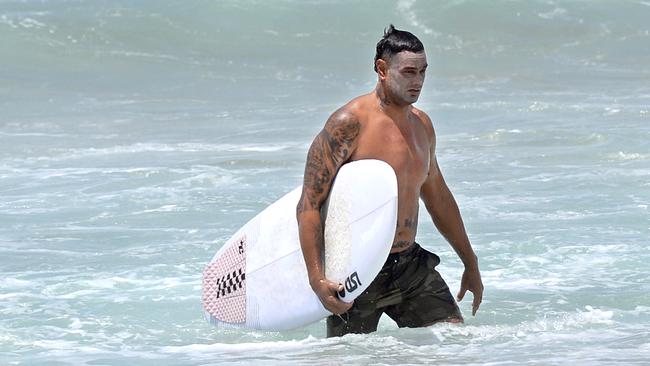 John Sutton surfing at Maroubra Beach. Picture: Jeremy Piper