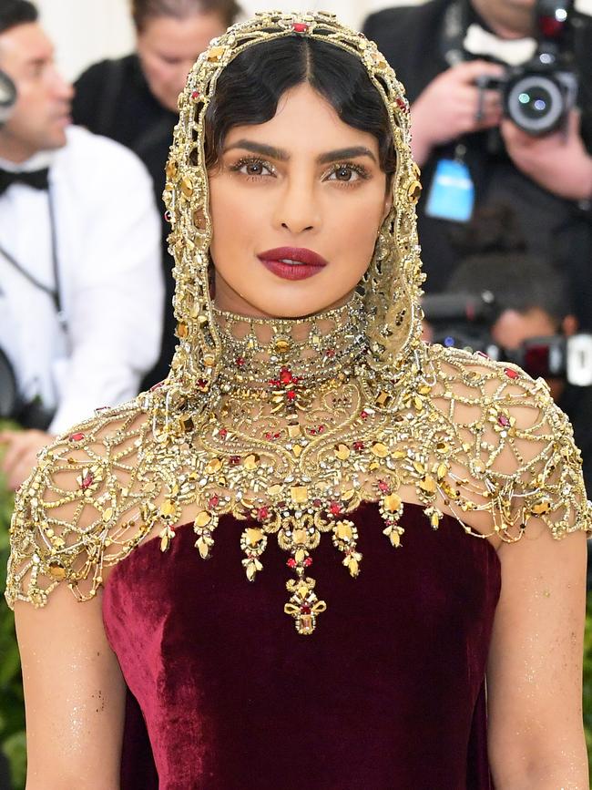 Actress Priyanka Chopra Jonas will feature in major rebrand of lingerie giant Victoria’s Secret. Picture: Neilson Barnard/Getty Images