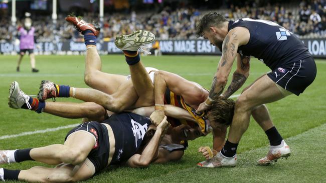 Zac Williams has been banned for a week. Picture: Getty Images