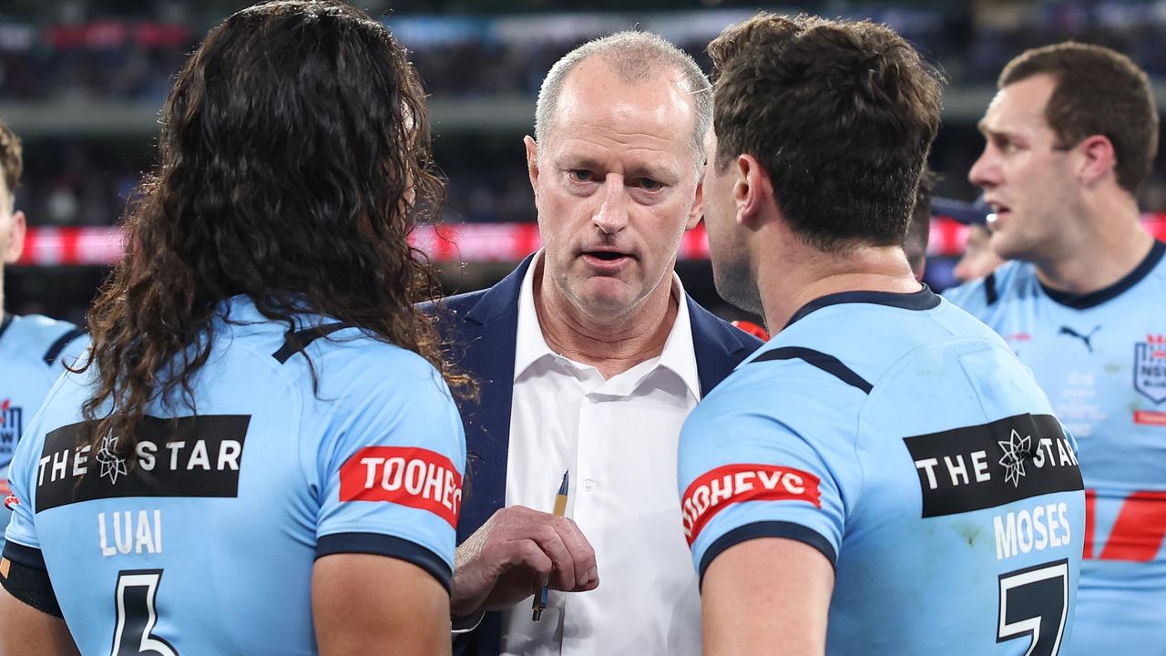 Michael Maguire’s Blues stint lasted just one season. Picture: Cameron Spencer/Getty Images