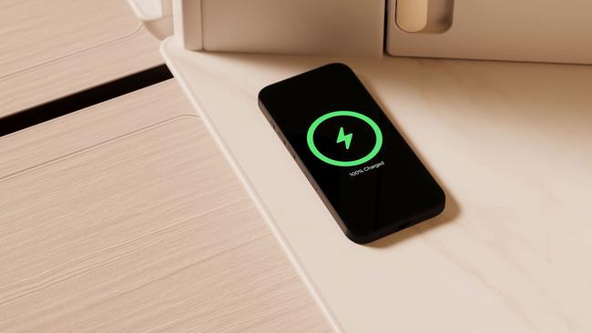 The wireless charging is a game-changer