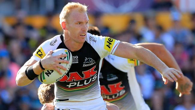 Peter Wallace played the last two years with Panthers with no ACL in his knee.