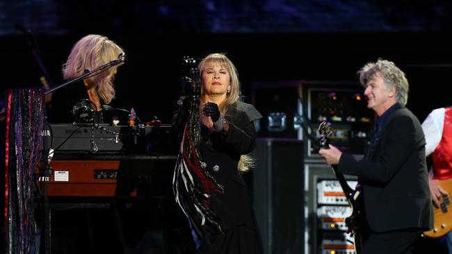 Performing with Fleetwood Mac inspired Finn to reignite his band. Picture AAP