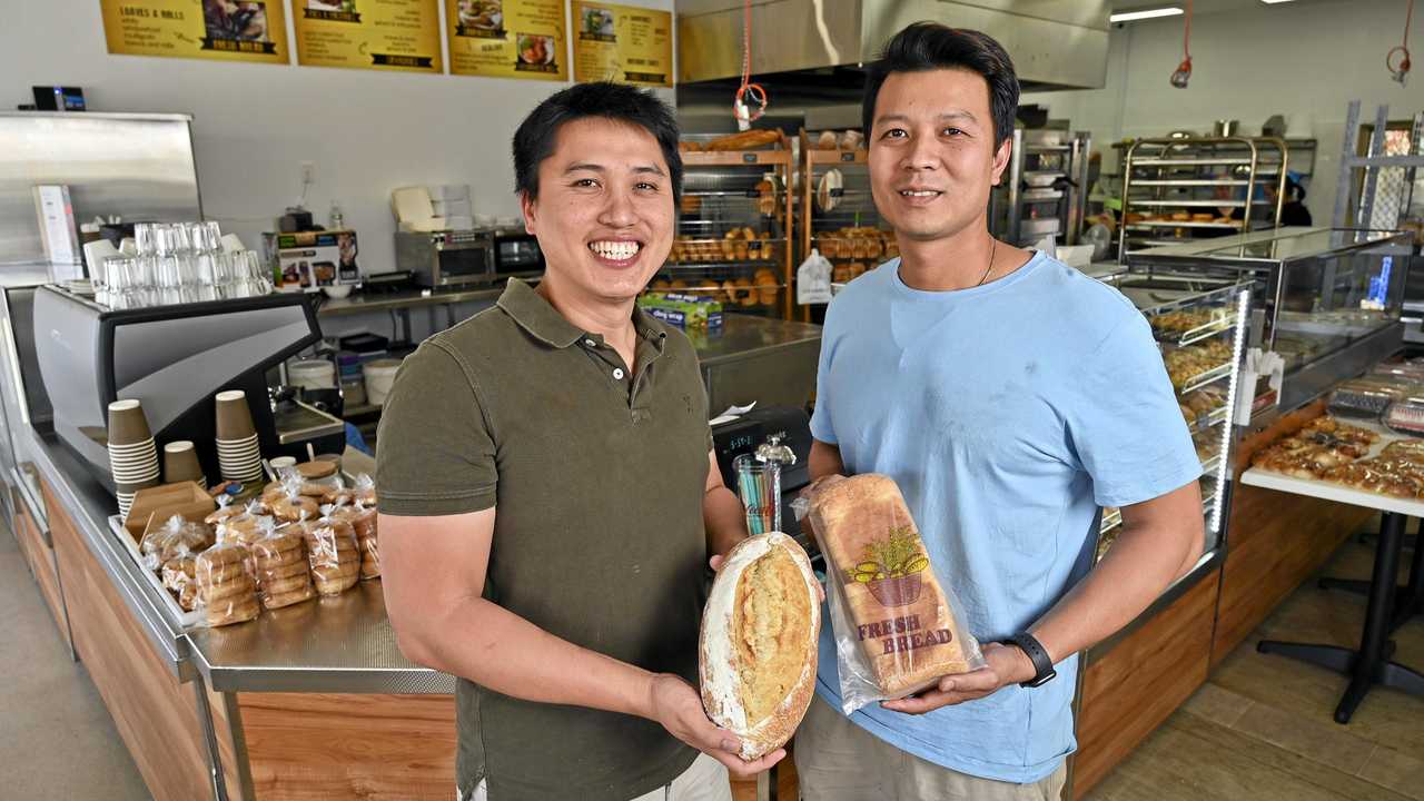 WELCOME ADDITION: Saigon Bakehouse managing directors Van Nguyen and Tom Le. The bakery opened up last month and the owners have been overwhelmed with the backing of the community in its first month of operation. Picture: Cordell Richardson