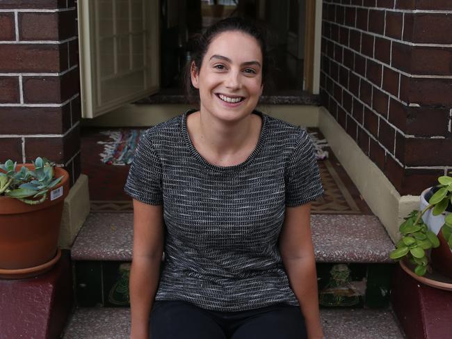 10/01/2019. Nicola Dalby pictured at home in Petersham in Sydney's inner-west. Nicola studied Public Relations at the University of Newcastle has secured a position as Communication Coordinator at the Royal Agricultural Society of NSW. Britta Campion / The Australian