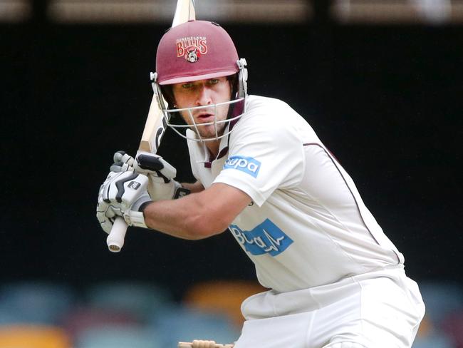 Joe Burns in action for the Bulls against WA at The Gabba. Picture: Jono Searle