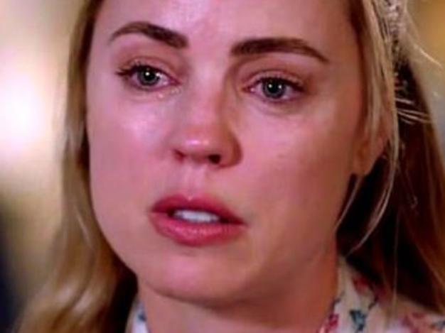 Melissa George on Sunday Night. Pic: Channel 7