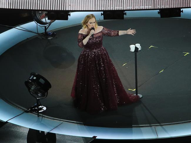 British singer Adele her Australian tour. Pictures: Jack Tran